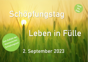 Mehr über den Artikel erfahren Schöpfungstag mit Gottesdienst